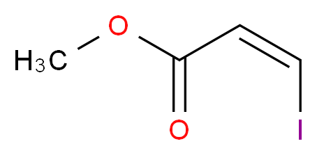 methyl (2Z)-3-iodoprop-2-enoate_分子结构_CAS_6214-23-9