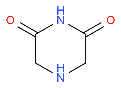 Piperazine-2,6-dione_分子结构_CAS_4774-22-5)