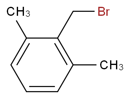 2-(bromomethyl)-1,3-dimethylbenzene_分子结构_CAS_83902-02-7