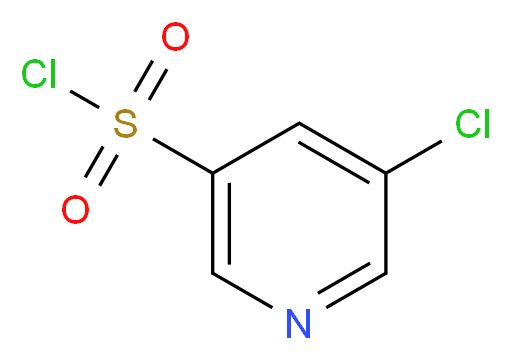 5-chloropyridine-3-sulfonyl chloride_分子结构_CAS_)