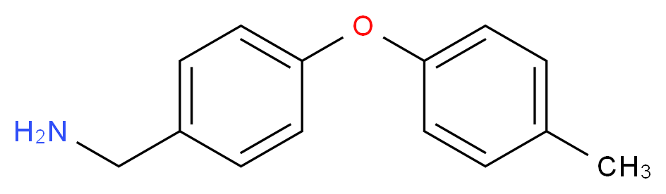 (4-(p-Tolyloxy)phenyl)methanamine_分子结构_CAS_129560-03-8)