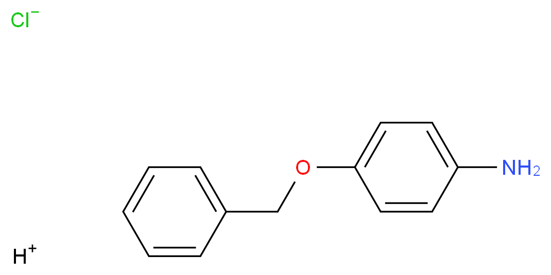 4-(Benzyloxy)aniline hydrochloride_分子结构_CAS_51388-20-6)