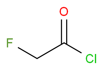 2-fluoroacetyl chloride_分子结构_CAS_359-06-8