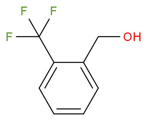 2-(三氟甲基)苄醇_分子结构_CAS_346-06-5)