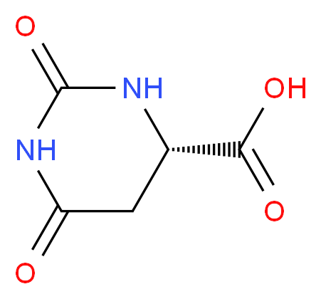 (S)-2,6-Dioxohexahydropyrimidine-4-carboxylic acid_分子结构_CAS_5988-19-2)