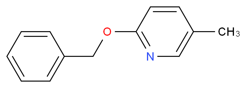 2-(Benzyloxy)-5-methylpyridine_分子结构_CAS_92028-39-2)