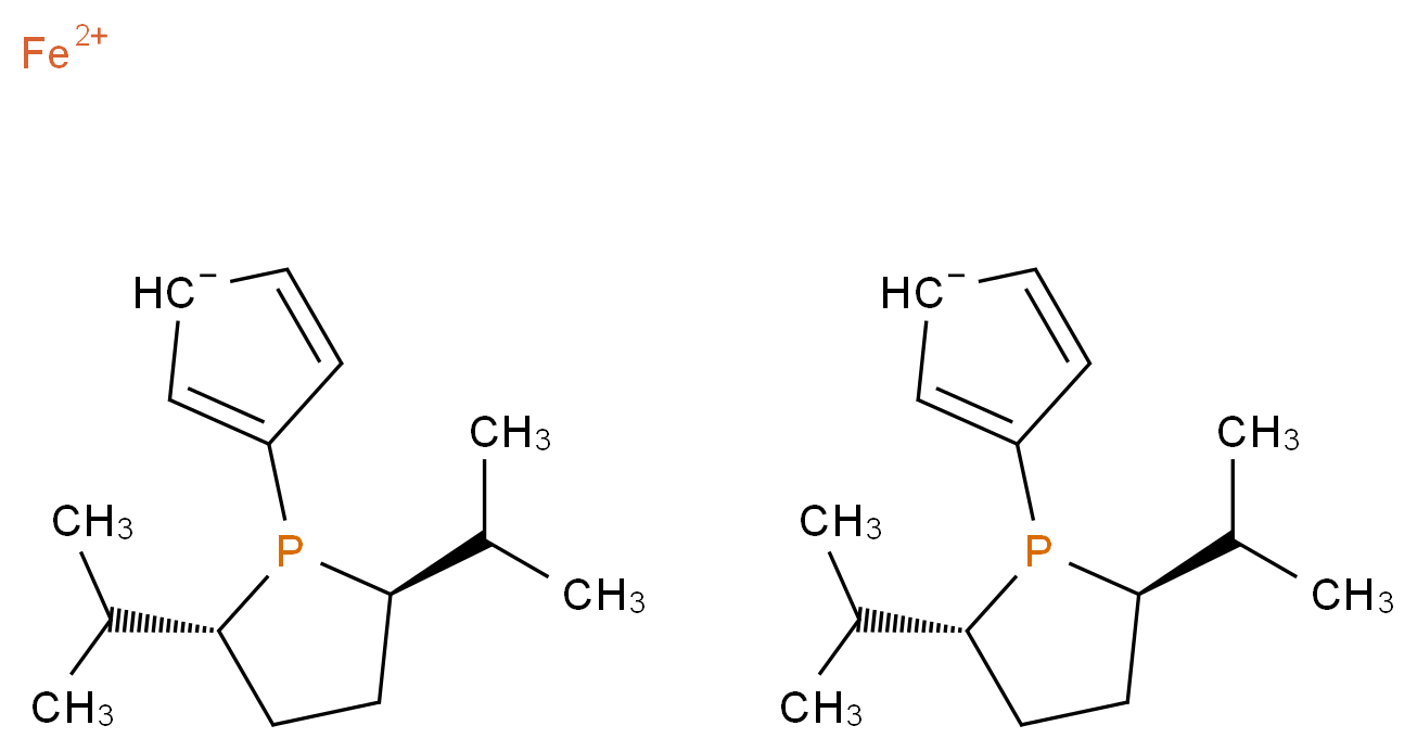 1,1'-Bis[(2R,5R)-2,5-diisopropyl-1-phospholanyl]ferrocene_分子结构_CAS_849950-54-5)