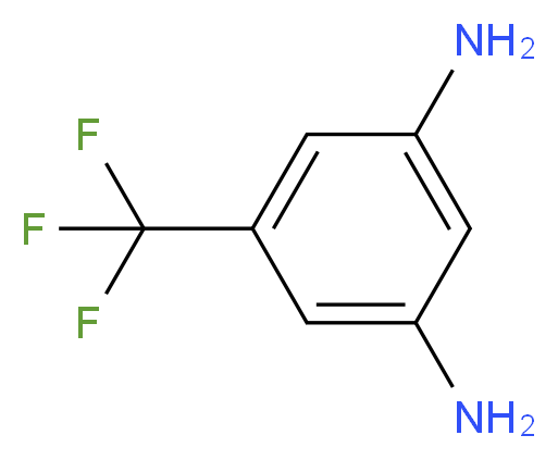 5-三氟甲基-1,3-苯二胺_分子结构_CAS_368-53-6)