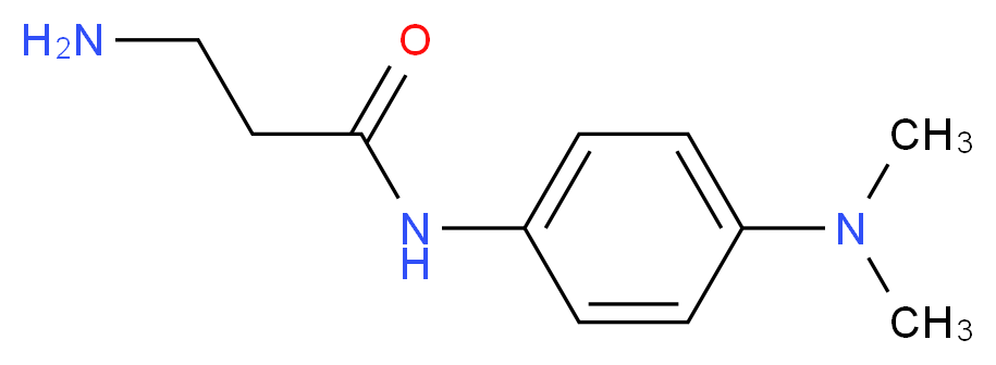 N~1~-[4-(dimethylamino)phenyl]-beta-alaninamide_分子结构_CAS_262614-49-3)