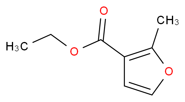 Ethyl 2-methyl-3-furancarboxylate_分子结构_CAS_28921-35-9)