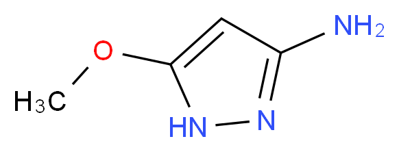 5-Methoxy-1H-pyrazol-3-amine_分子结构_CAS_41307-23-7)