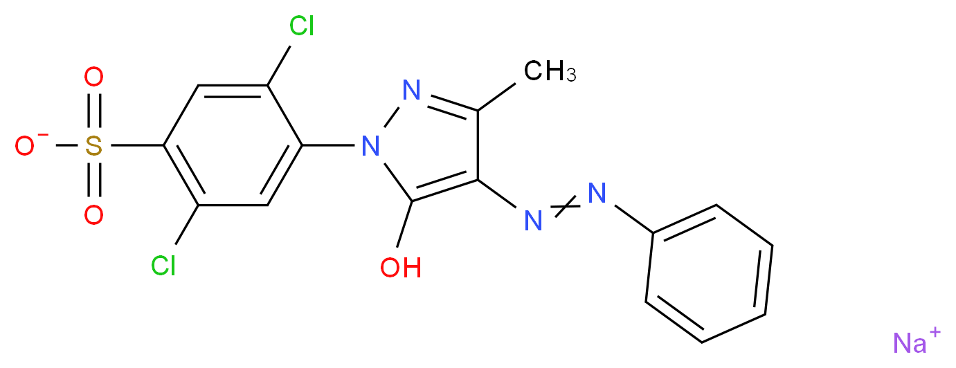 Acid Yellow 14_分子结构_CAS_6359-97-3)