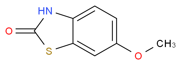 6-Methoxy-2(3H)-benzothiazolone_分子结构_CAS_40925-65-3)