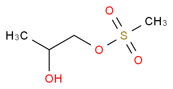 2-hydroxypropyl methanesulfonate_分子结构_CAS_113391-95-0