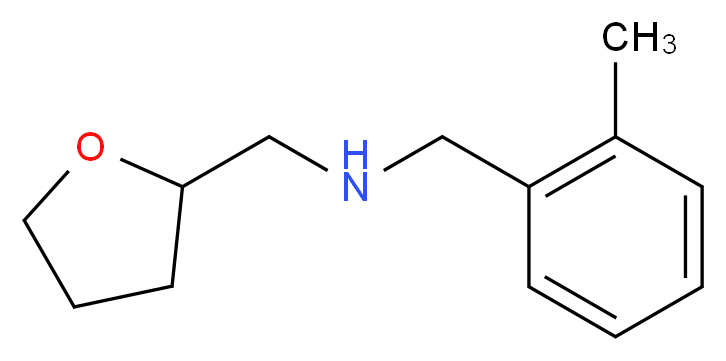 (2-Methylbenzyl)(tetrahydrofuran-2-ylmethyl)amine hydrochloride_分子结构_CAS_)