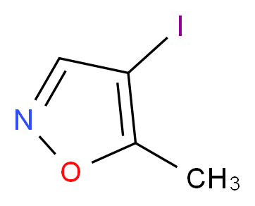 4-iodo-5-methyl-1,2-oxazole_分子结构_CAS_7064-38-2