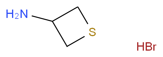 3-Thietaneamine hydrobromide_分子结构_CAS_943437-99-8)