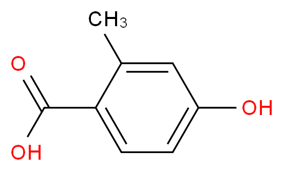 4-Hydroxy-2-methylbenzoic acid_分子结构_CAS_578-39-2)