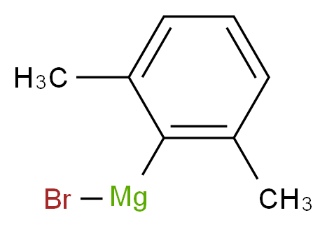 bromo(2,6-dimethylphenyl)magnesium_分子结构_CAS_21450-64-6