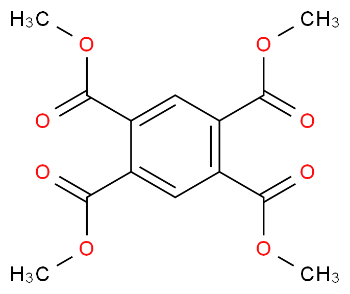 1,2,4,5-BENZENETETRACARBOXYLIC ACID, TETRAMETHYLESTER_分子结构_CAS_635-10-9)