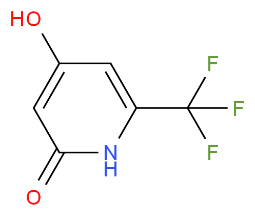 4-Hydroxy-6-(trifluoromethyl)pyridin-2(1H)-one_分子结构_CAS_947144-32-3)