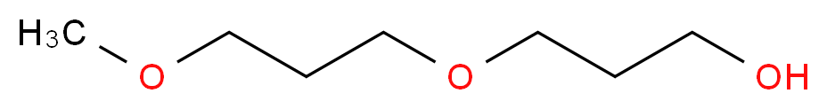 3-(3-methoxypropoxy)propan-1-ol_分子结构_CAS_34590-94-8