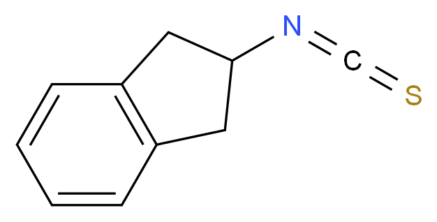 Indane-2-isothiocyanate 95+%_分子结构_CAS_)