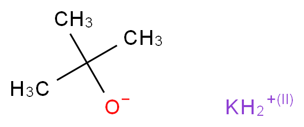 potassium 2-methylpropan-2-olate_分子结构_CAS_)