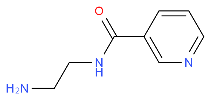 N-(2-aminoethyl)nicotinamide_分子结构_CAS_939-53-7)