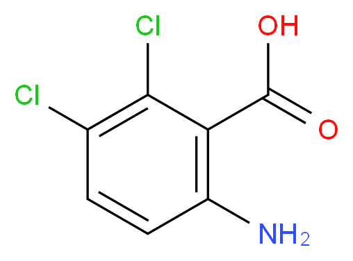 2-AMINO-5,6-DICHLOROBENZOIC ACID_分子结构_CAS_20776-60-7)