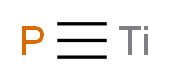 titaniumylidynephosphane_分子结构_CAS_12037-65-9