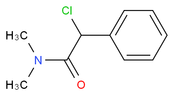 2-chloro-N,N-dimethyl-2-phenylacetamide_分子结构_CAS_65117-30-8)