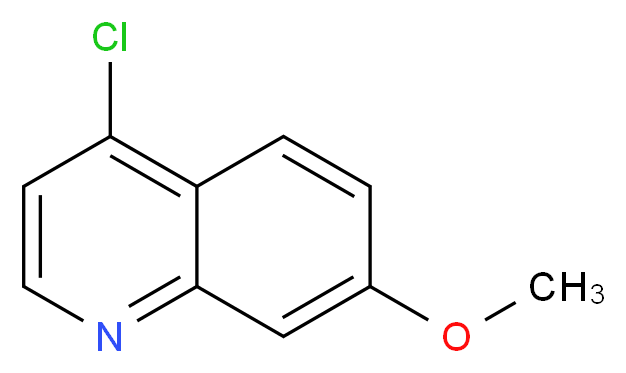 4-Chloro-7-methoxyquinoline_分子结构_CAS_68500-37-8)