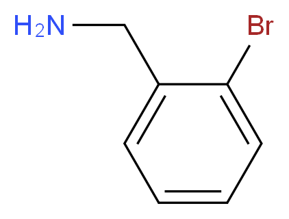 (2-bromophenyl)methanamine_分子结构_CAS_3959-05-5