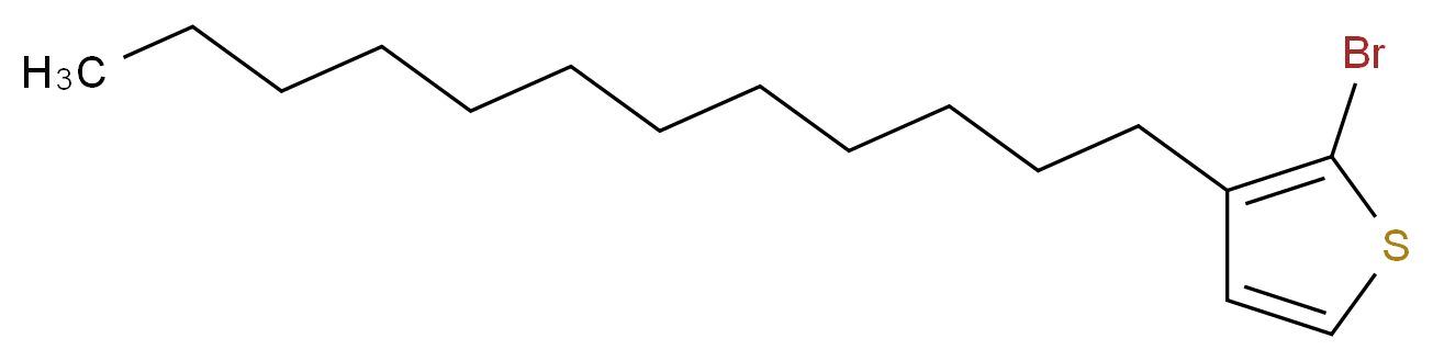 2-Bromo-3-dodecylthiophene_分子结构_CAS_139100-06-4)