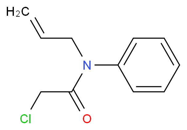 N-allyl-2-chloro-N-phenylacetamide_分子结构_CAS_60901-60-2)