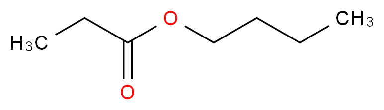 butyl propanoate_分子结构_CAS_590-01-2