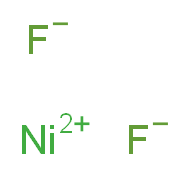 Nickel fluoride, anhydrous_分子结构_CAS_10028-18-9)