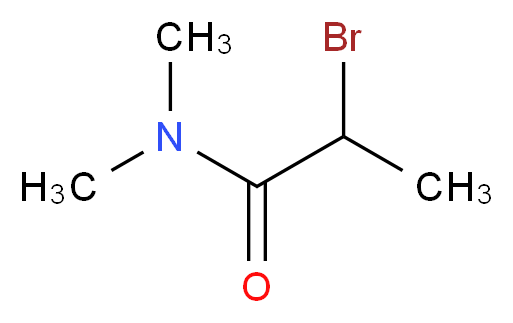 2-bromo-N,N-dimethylpropanamide_分子结构_CAS_54537-47-2)
