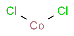 Cobalt(II) chloride_分子结构_CAS_7646-79-9)