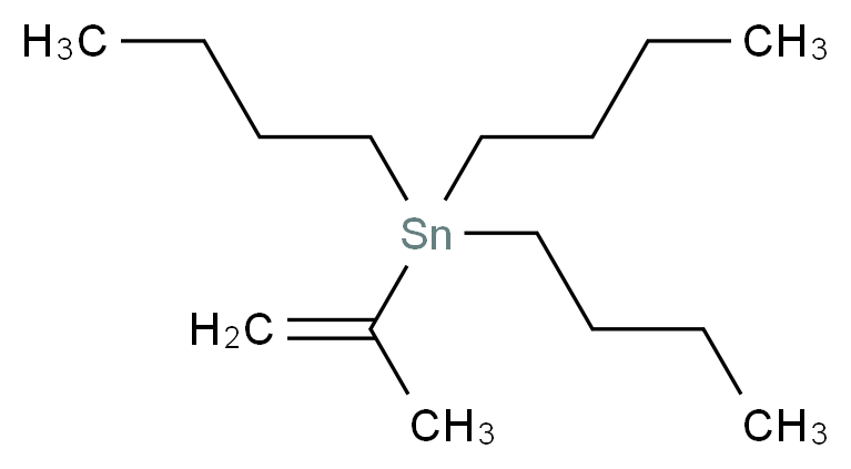 tributyl(prop-1-en-2-yl)stannane_分子结构_CAS_100073-15-2