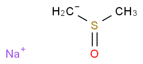 Sodium methylsulfinylmethylide_分子结构_CAS_15590-23-5)