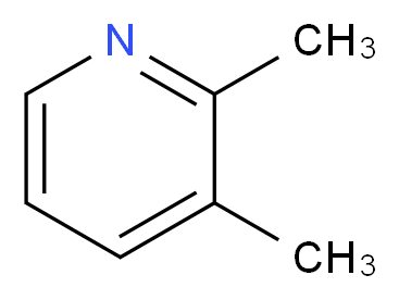 2,3-二甲基吡啶_分子结构_CAS_583-61-9)