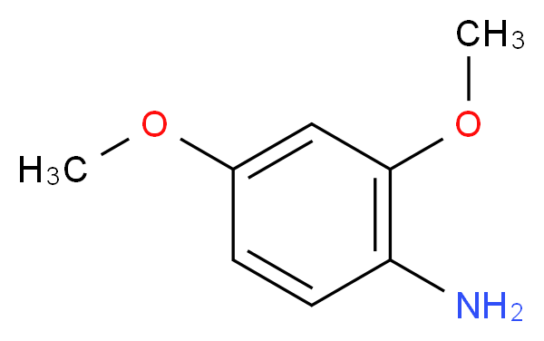 2,4-dimethoxyaniline_分子结构_CAS_2735-04-8