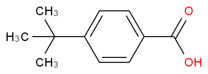 4-(tert-Butyl)benzoic acid_分子结构_CAS_98-73-7)
