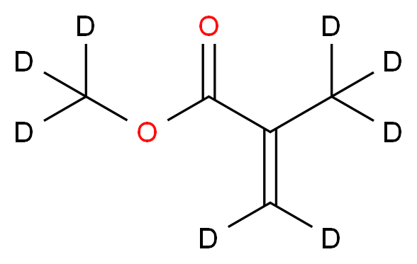 甲基丙烯酸甲酯-d8_分子结构_CAS_35233-69-3)