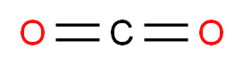 CAS_124-38-9 molecular structure