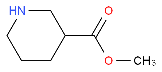 methyl piperidine-3-carboxylate_分子结构_CAS_50585-89-2