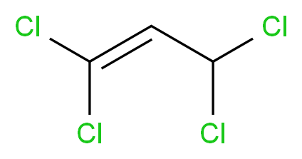 1,1,3,3-tetrachloroprop-1-ene_分子结构_CAS_18611-43-3