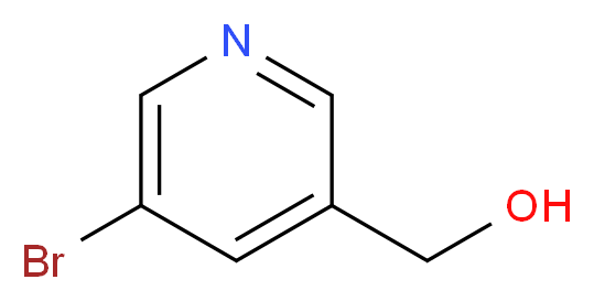 5-Bromo-3-pyridinemethanol_分子结构_CAS_37669-64-0)